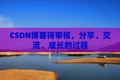 CSDN博客待审核，分享、交流、成长的过程
